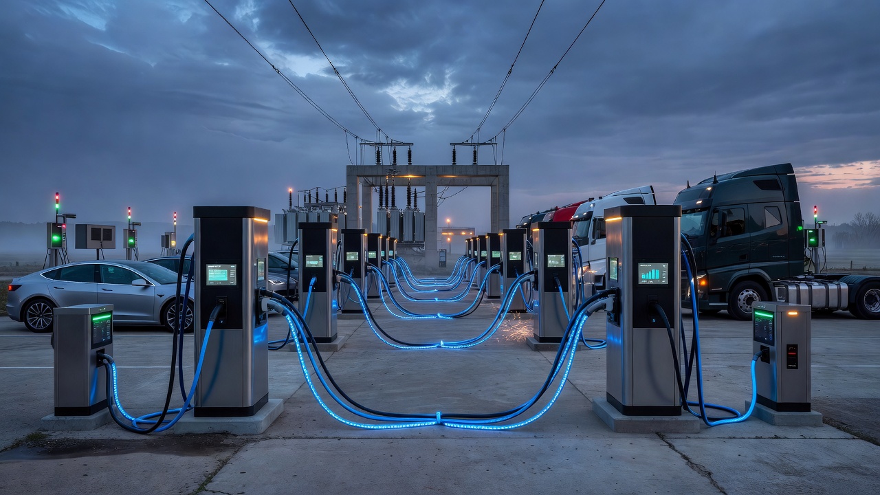 Kempower's New Charger Bridges Cars and Trucks on One Site