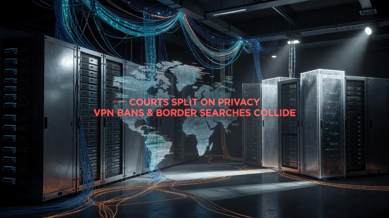 Courts Split on Privacy as VPN Bans and Border Searches Collide