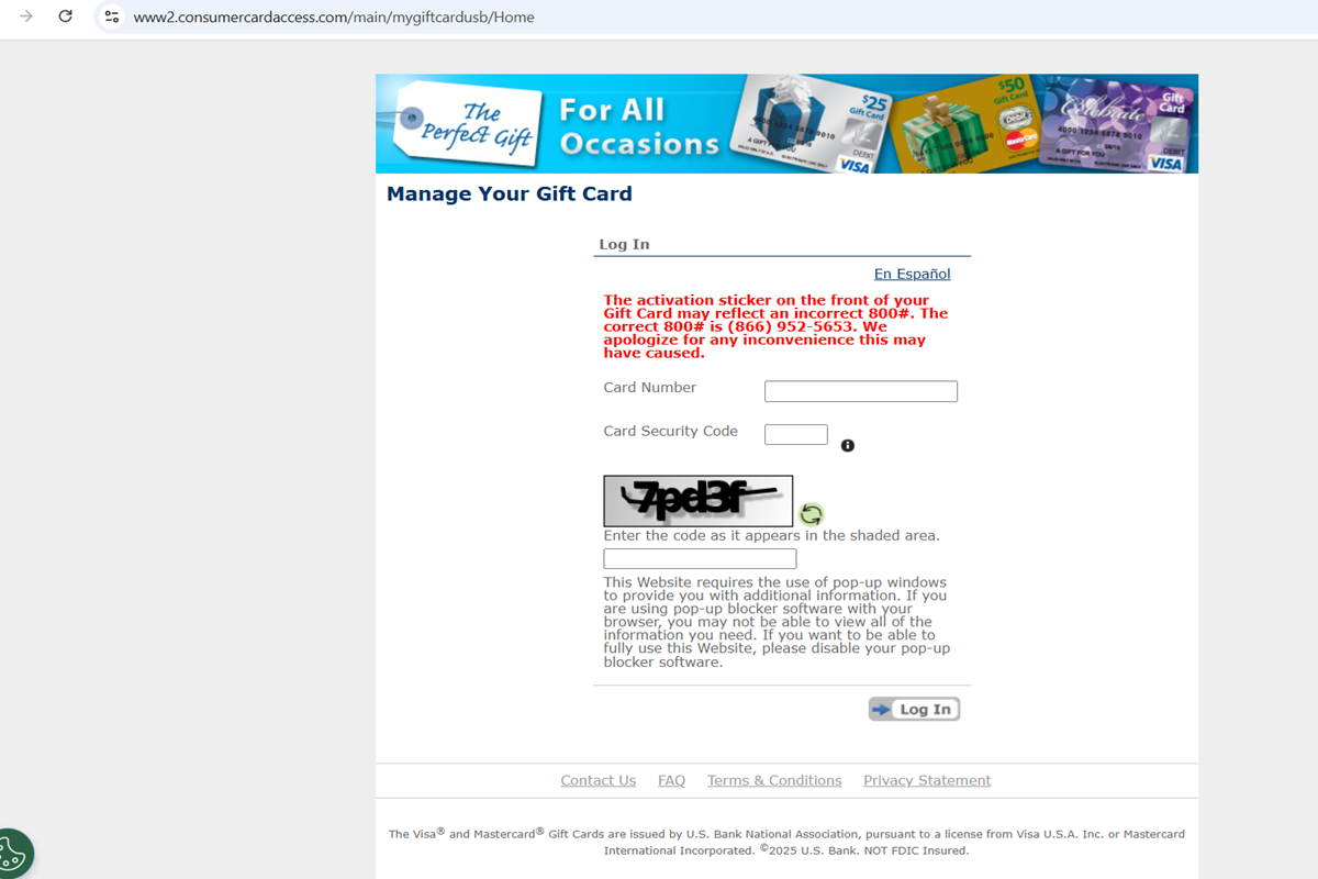 mygiftcardsite